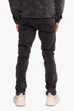 Spore Black Grey Skinny Jean