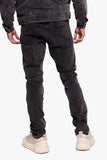 Spore Black Grey Skinny Jean
