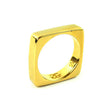 Gold Square Ring