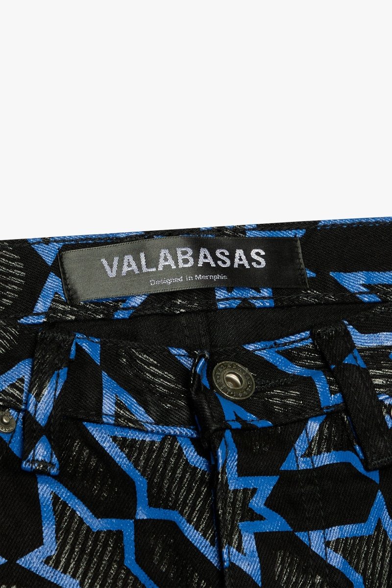 Starfall Straight Jean Royal Blue