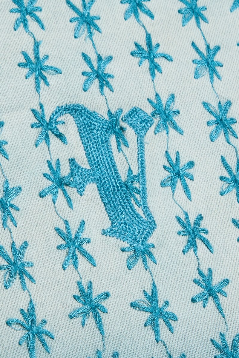 "STARLET" VEST LT.BLUE/BLUE