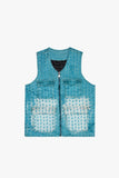 "STARLET" VEST LT.BLUE/BLUE
