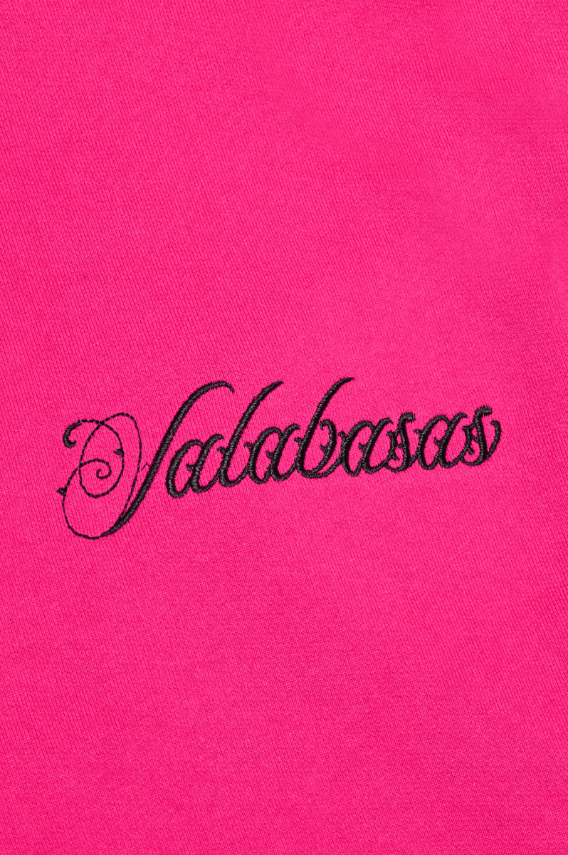 "STEEL" CROPPED HOODIE PINK