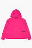"STEEL" CROPPED HOODIE PINK