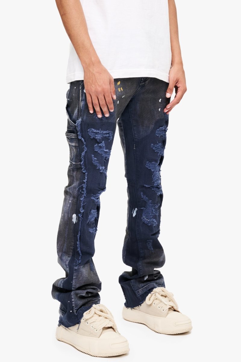 Stellar Night Stacked Dk Blue