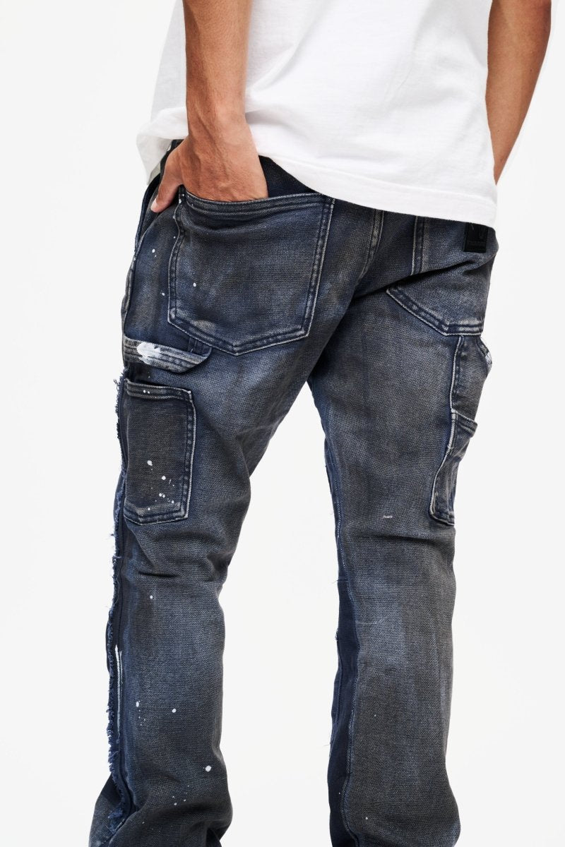 Stellar Night Stacked Dk Blue