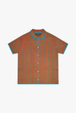 Strata Button Down Orange Multi