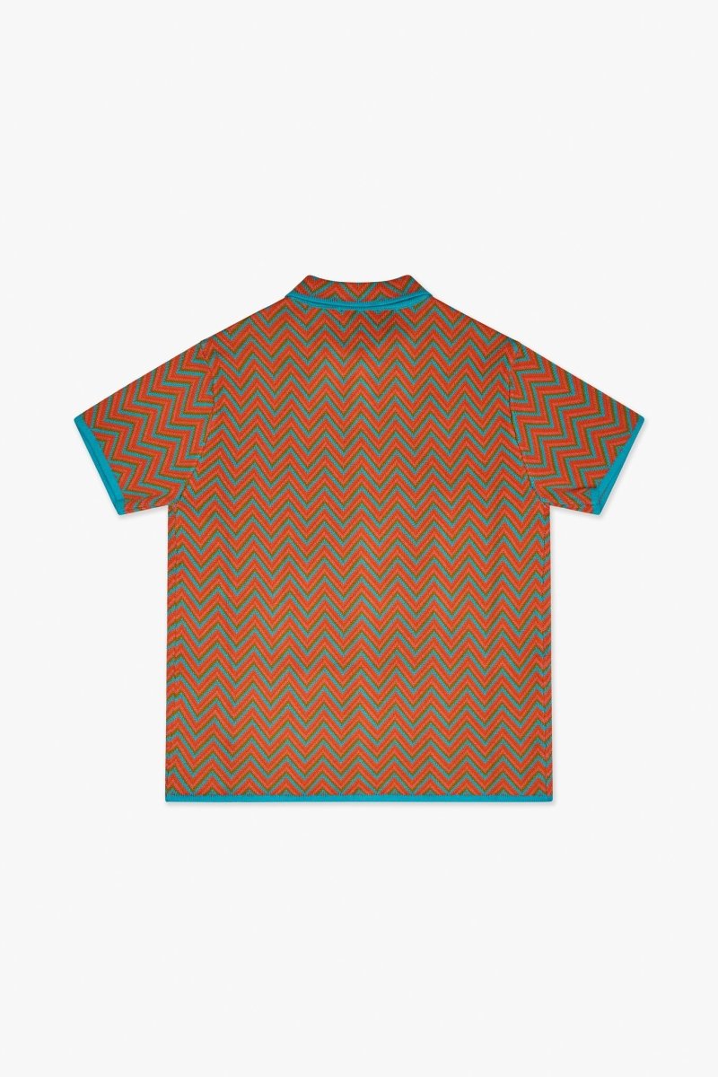 Strata Button Down Orange Multi