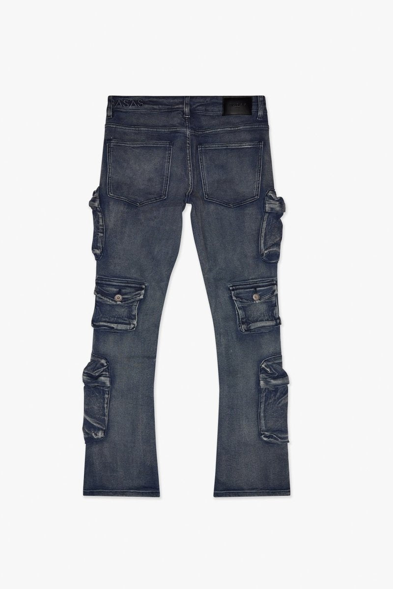 Strike Flare Jean Indigo Washed