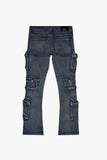 Strike Flare Jean Indigo Washed