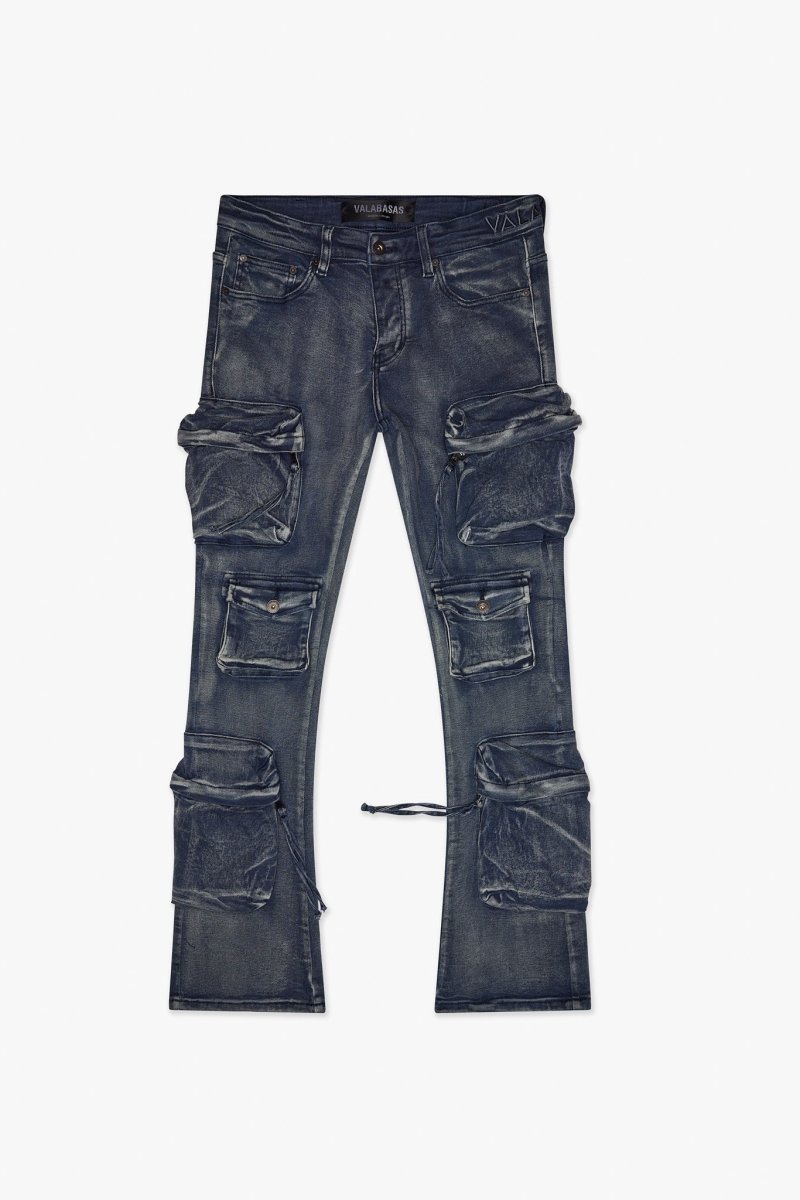 Strike Flare Jean Indigo Washed