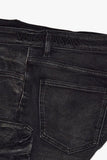 Strike Stacked Flare Jean Black Washed
