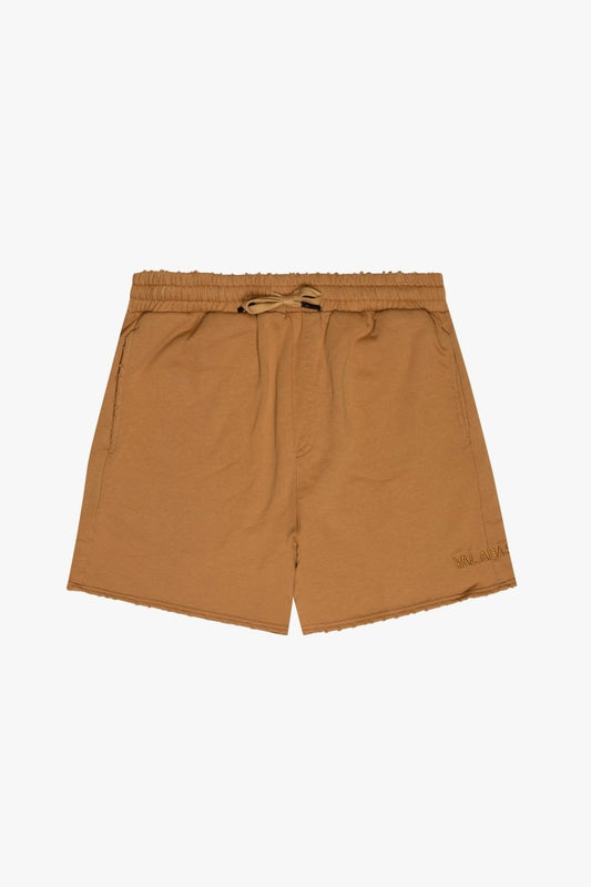 "SUAVA" FRENCH TERRY SHORTS WHEAT