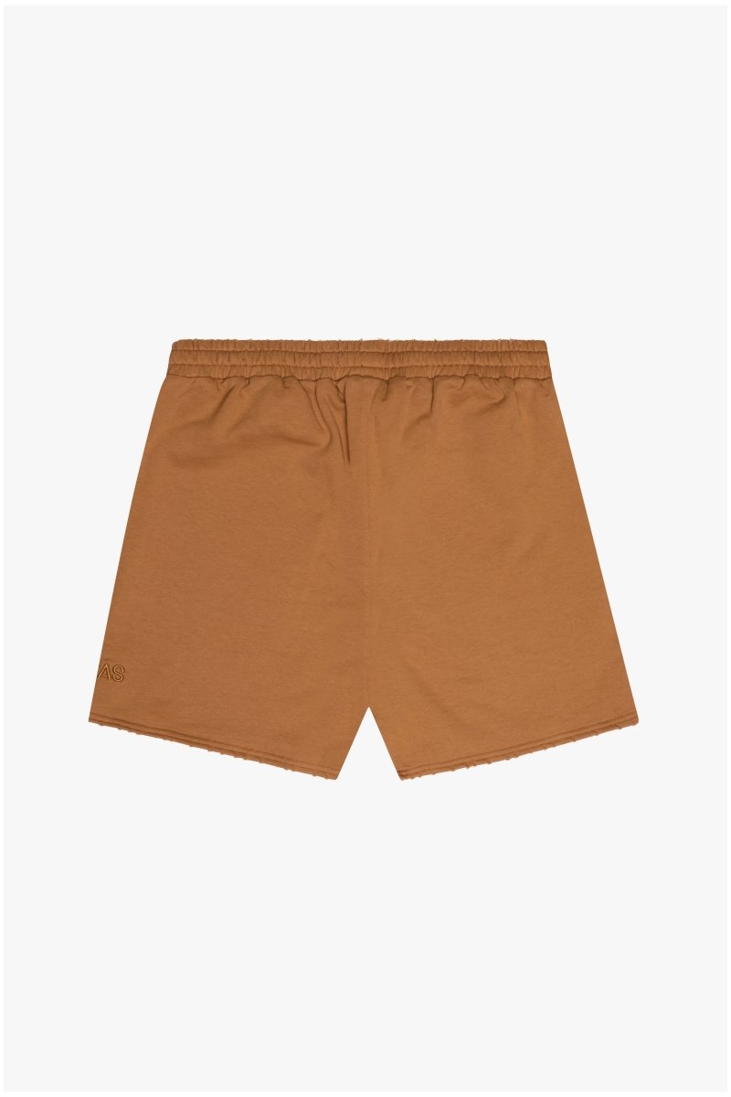 "SUAVA" FRENCH TERRY SHORTS WHEAT