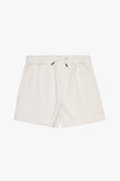 "SUAVA" FRENCH TERRY SHORTS WHITE