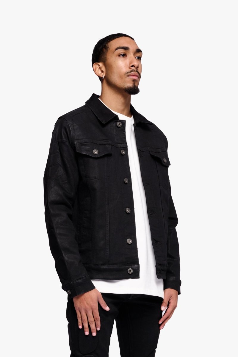 Swift Black Waxed Jacket