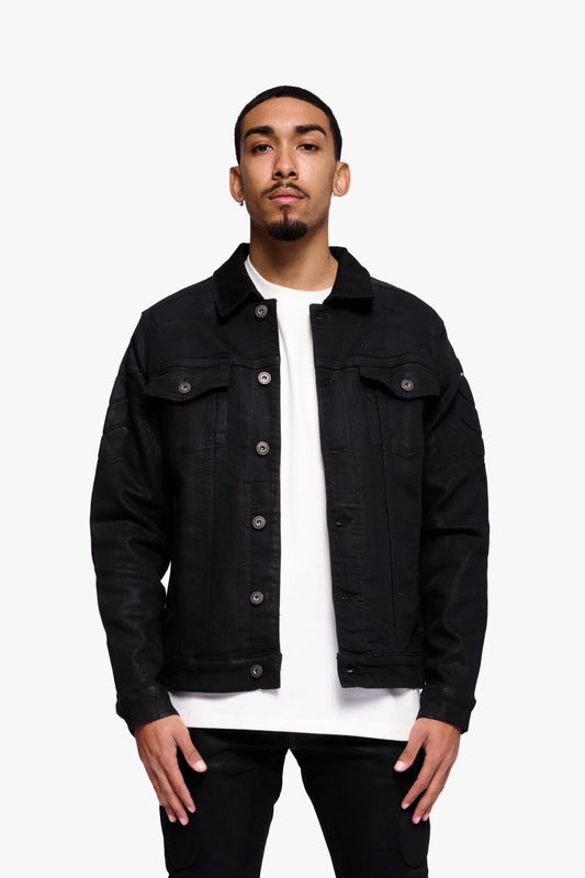 Swift Black Waxed Jacket