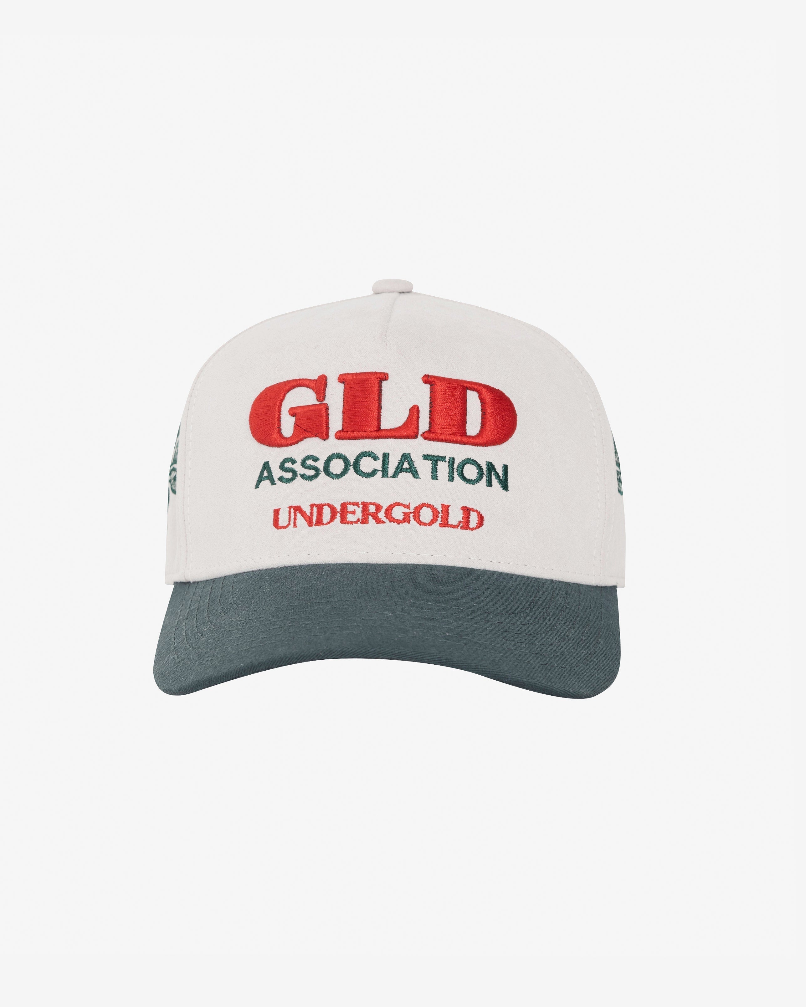 Symphony GLD ASSOCIATION High Crown Cap Cream / Green