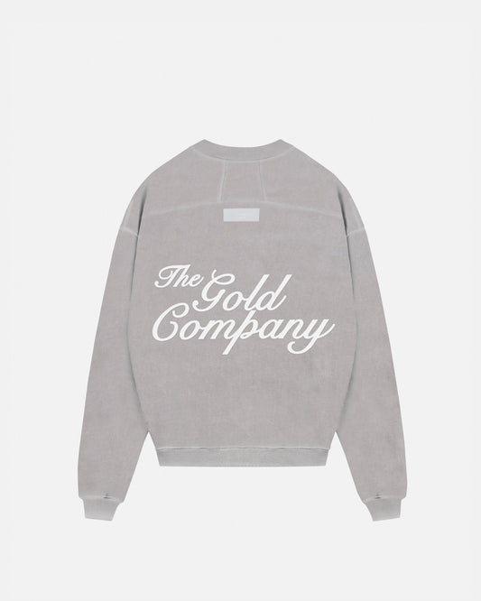 Symphony “The Gold Company” Crewneck Washed Gray