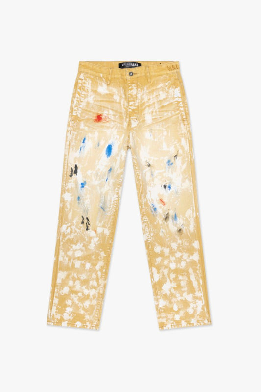 "THAHAB" STRAIGHT PANT KHAKI MULTI