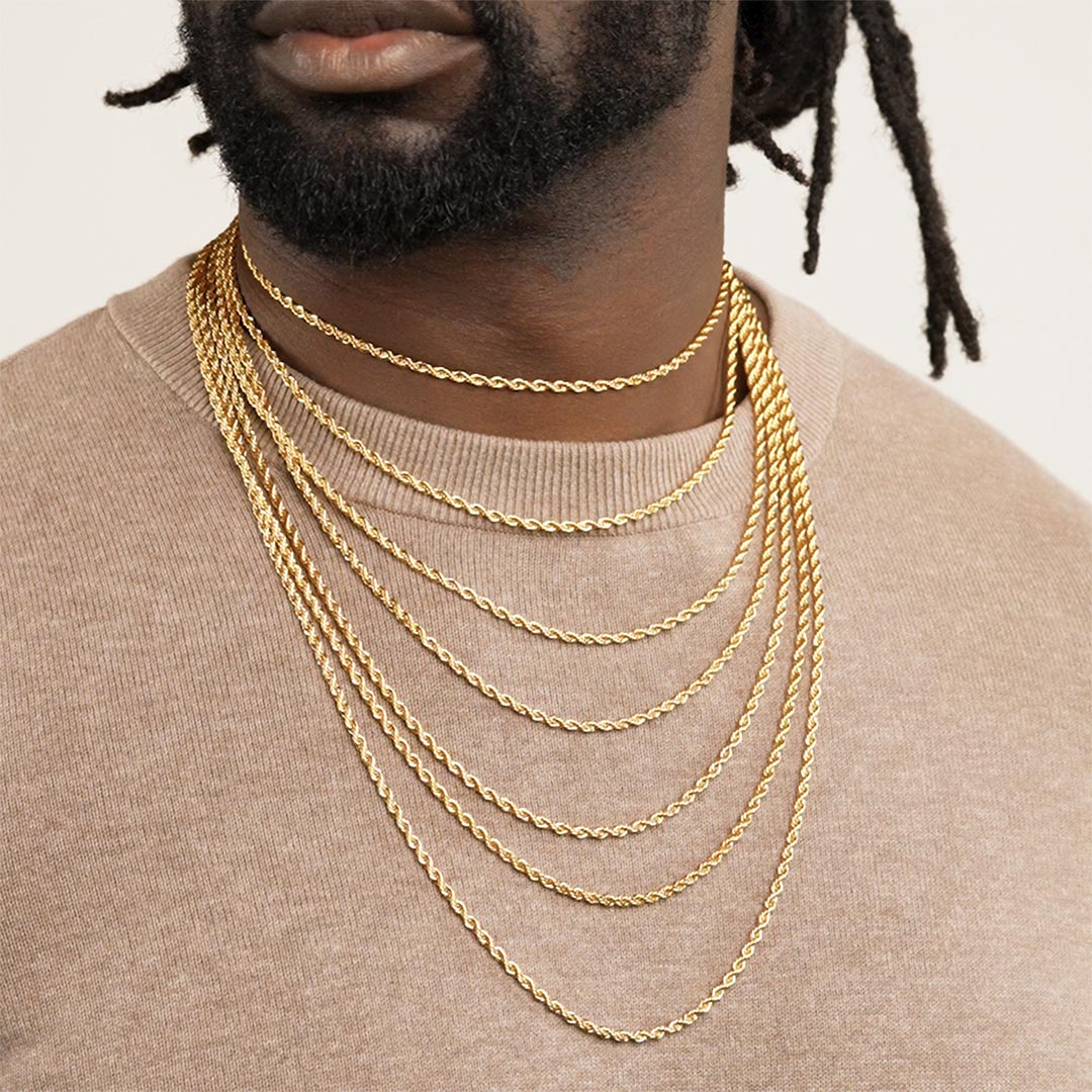 Gold Rope Chain 2.5mm