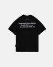 The One Angel Circle Tshirt Black