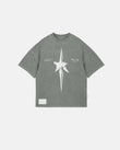 The One Star Boxy Fit Tshirt Vintage Green