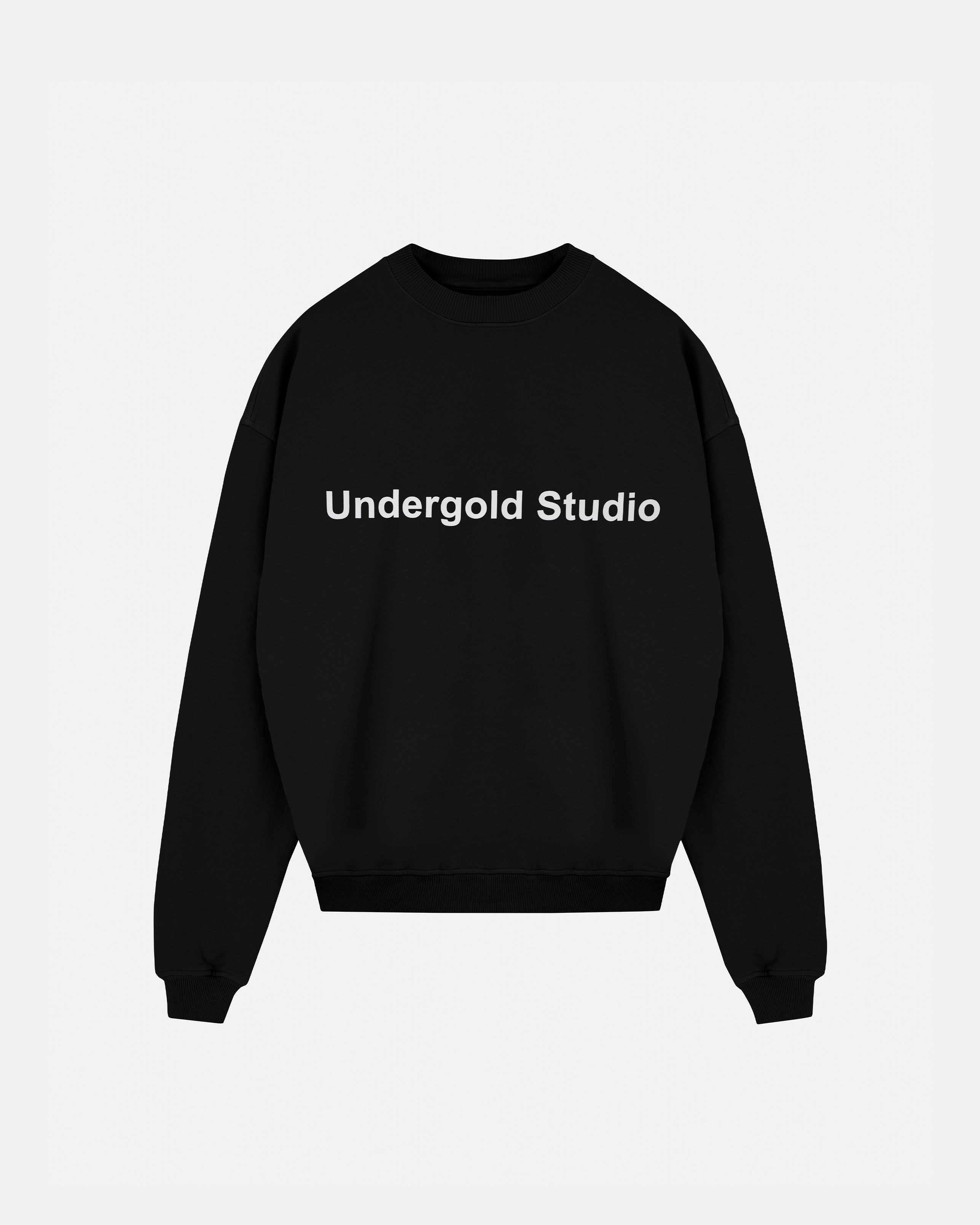 The One Undergold Studio Crewneck Black