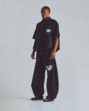 The Path Monogram Boxy Fit Shirt Blue