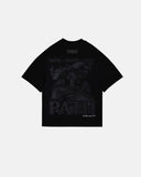 The Path Monogram Boxy Fit Tshirt Black