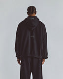 The Path Monogram Hoodie Black