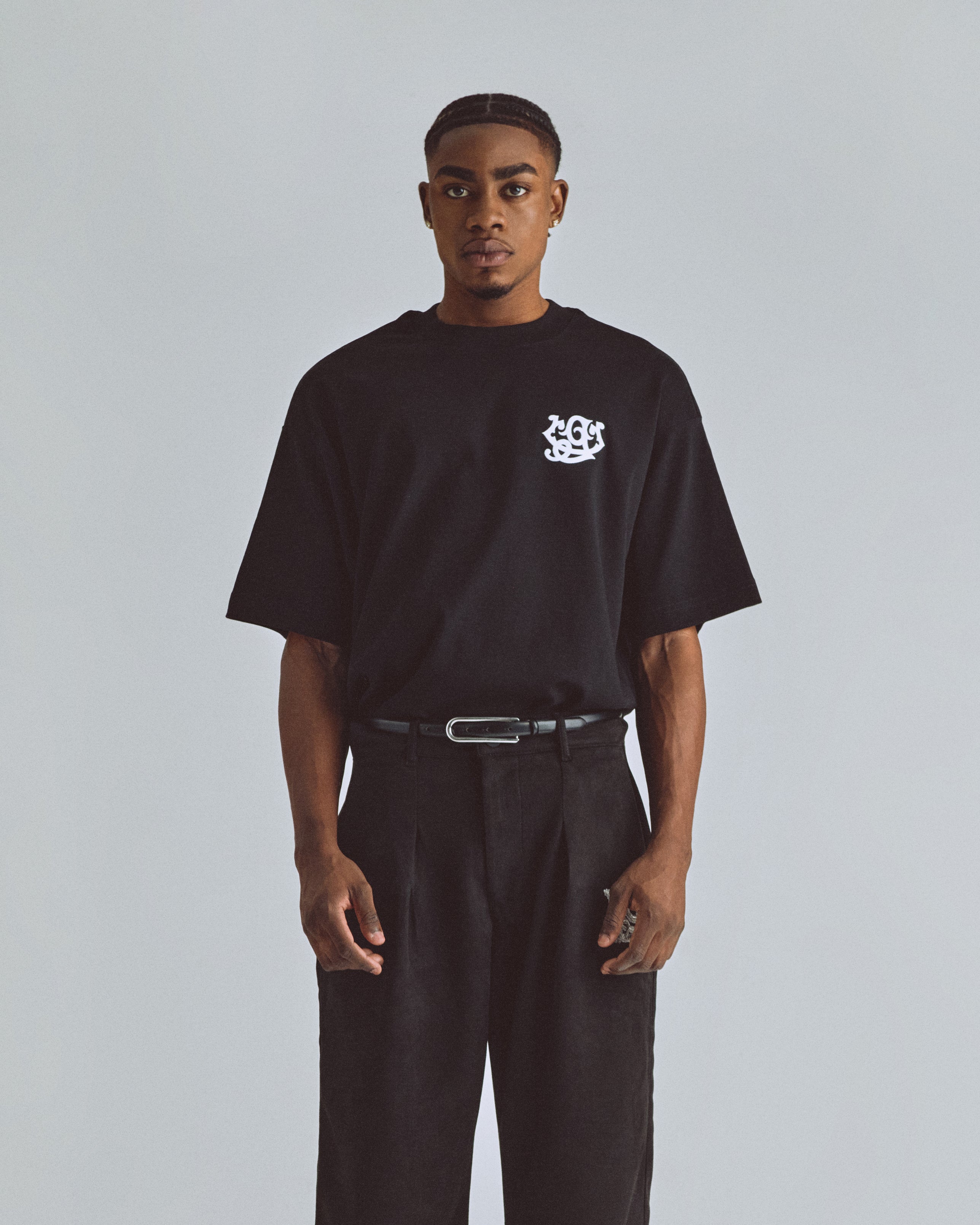 The Path Summit Boxy Fit Tshirt Black