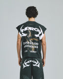 Thunder Rider Pegasus Sleeveless Tshirt Vintage Black