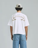 Thunder Rider Pigeons Boxy Fit Tshirt White