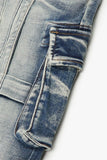 Track Blue Wash Skinny