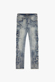 Track Blue Wash Skinny