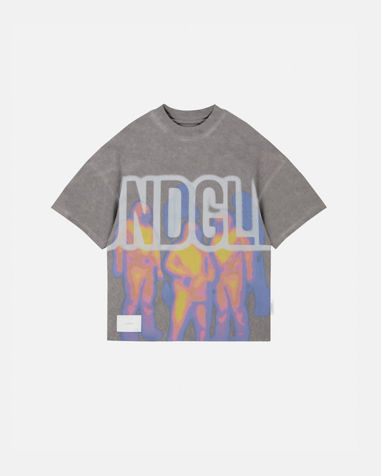 Transfiguration Thermal Boxy Tshirt Washed Gray