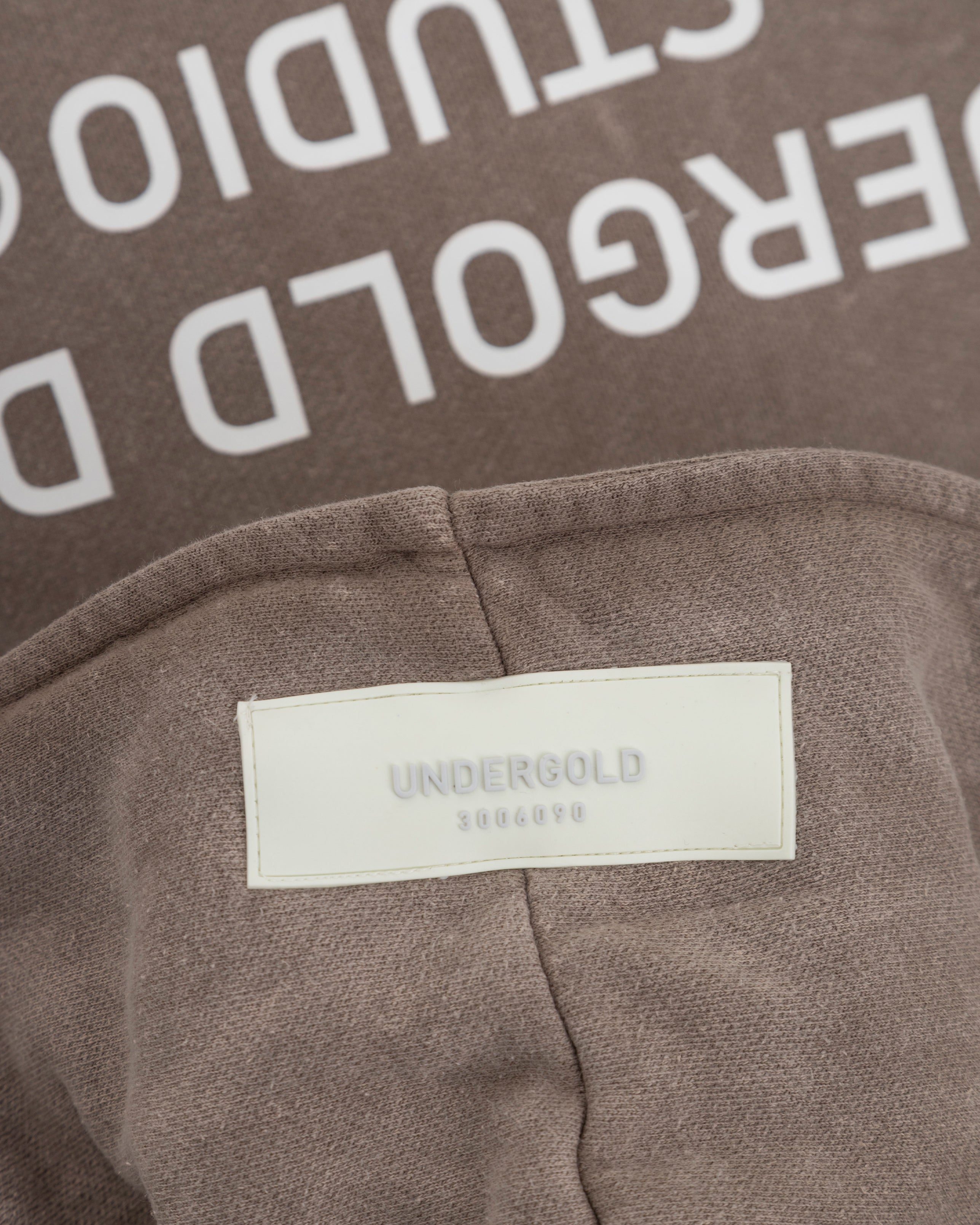 Transfiguration Undergold Design Studio Hoodie Washed Brown