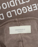 Transfiguration Undergold Design Studio Hoodie Washed Brown