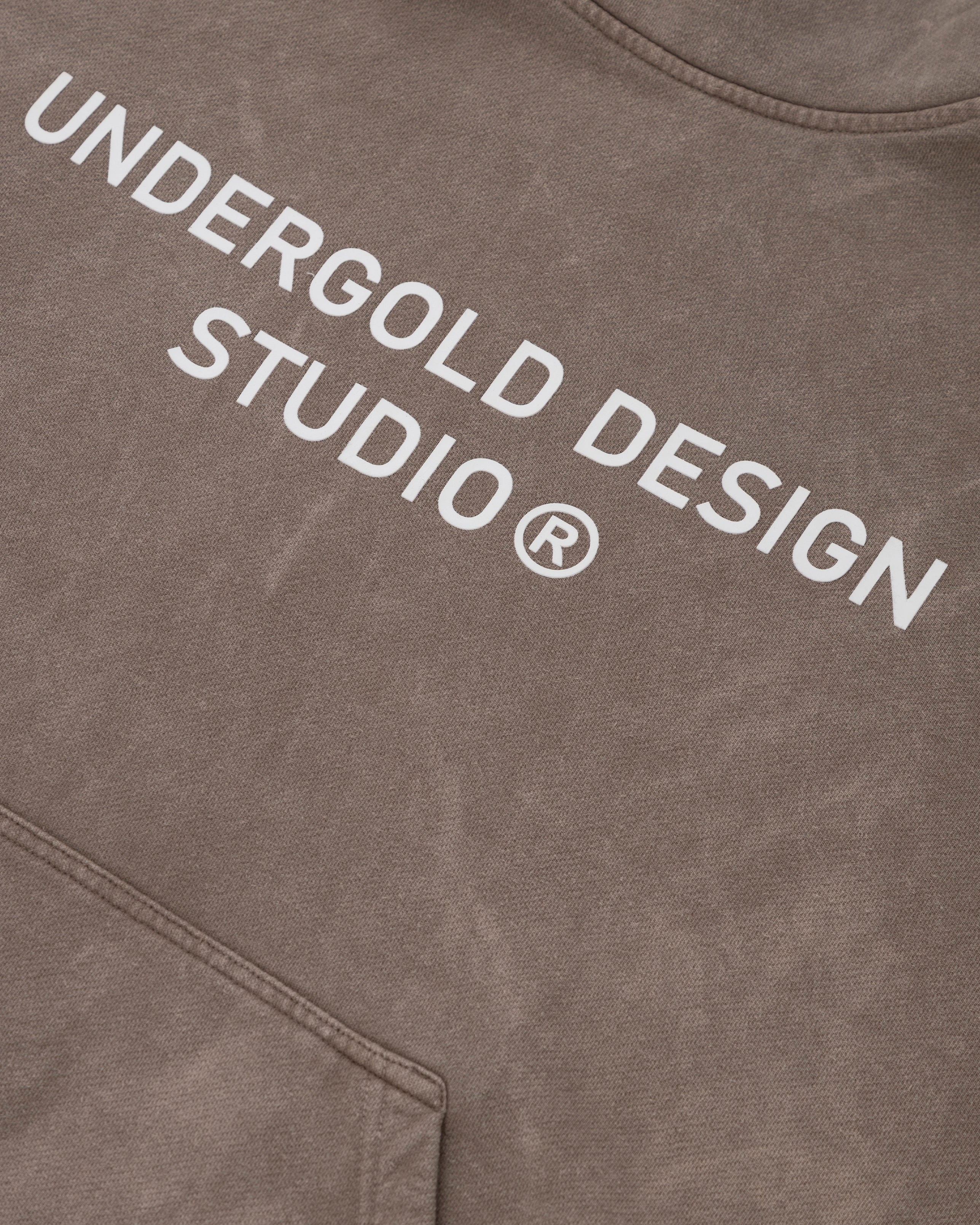 Transfiguration Undergold Design Studio Hoodie Washed Brown