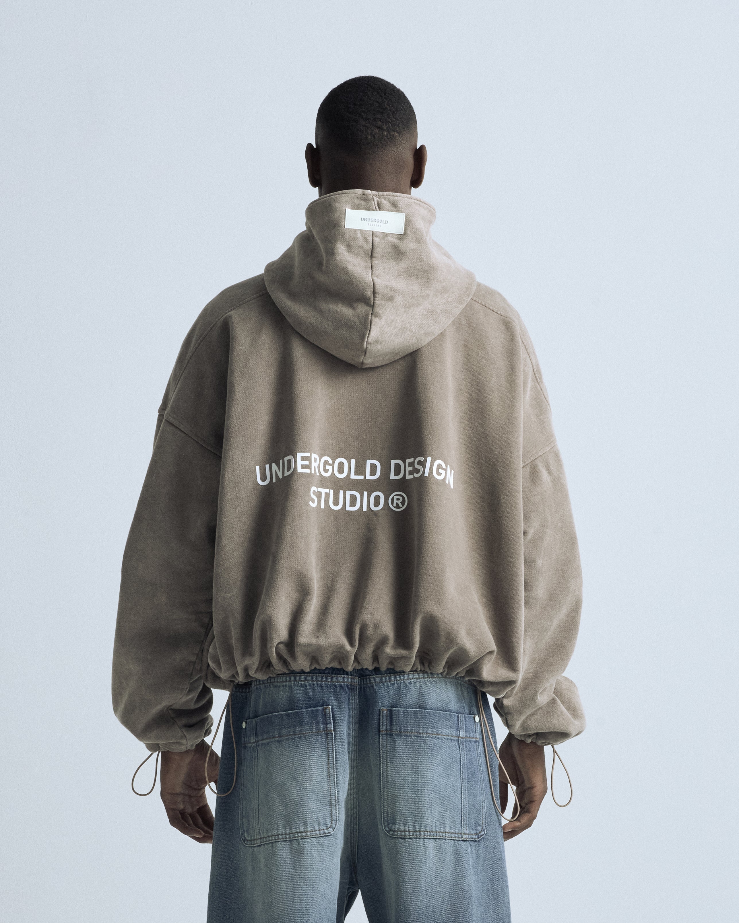 Transfiguration Undergold Design Studio Hoodie Washed Brown