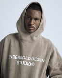 Transfiguration Undergold Design Studio Hoodie Washed Brown