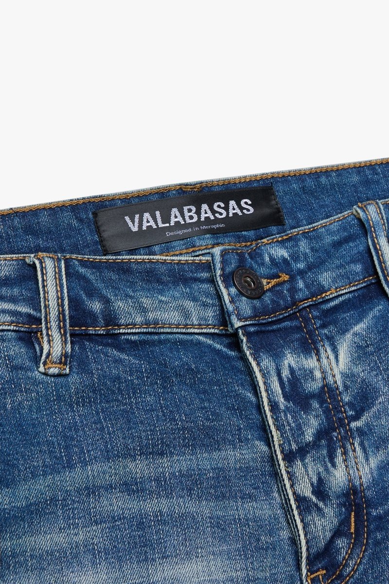 "TROOPER" BAGGY DENIM JEAN BLUE WASH