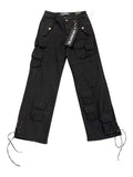 "TROOPER" BAGGY DENIM JET BLACK
