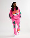 "UNITY" FLEECE SET CARMINE ROSE