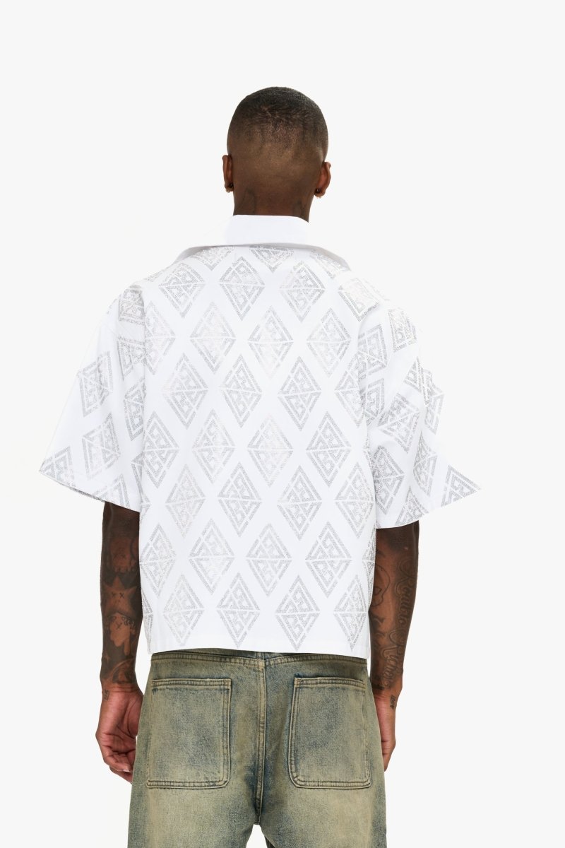 Uplift Button Down White