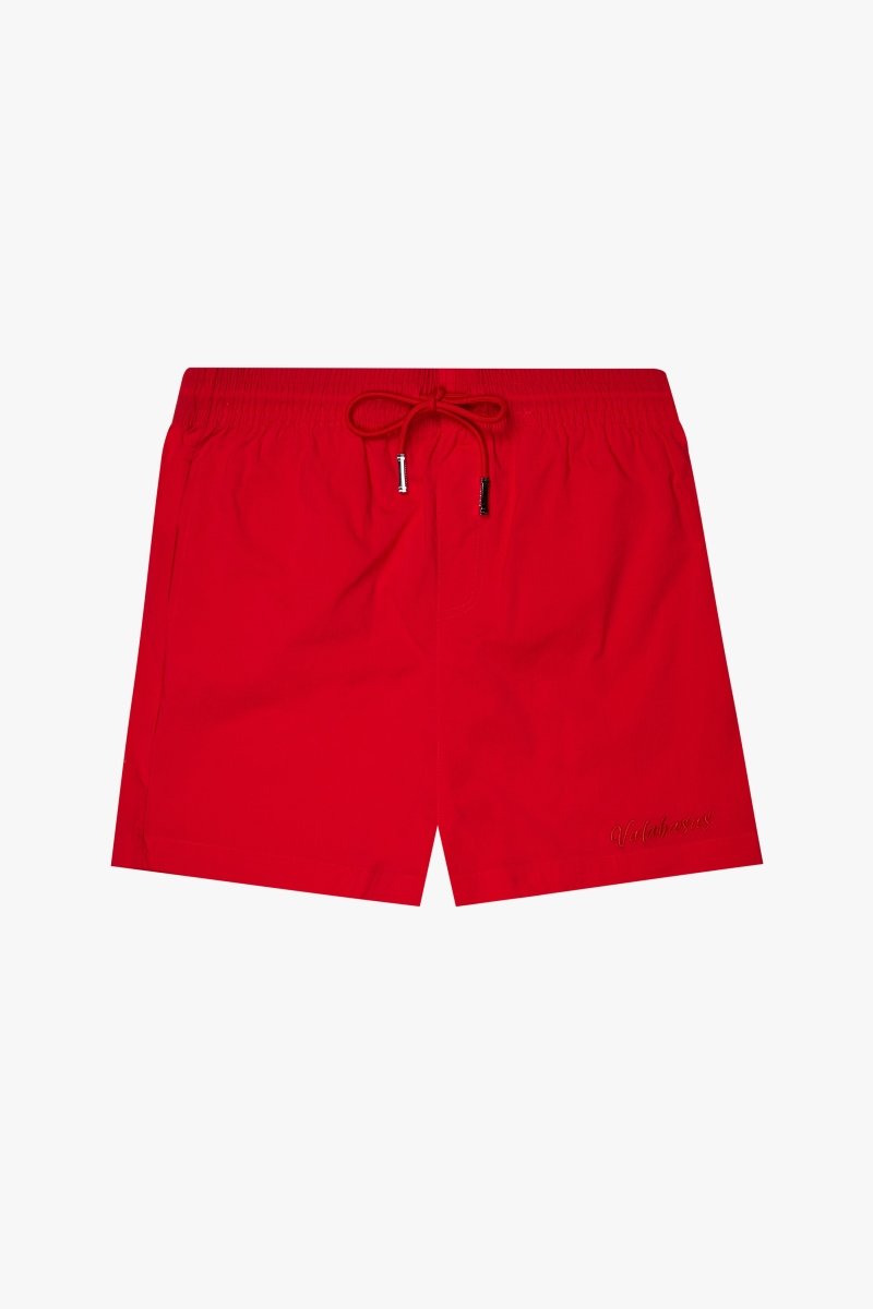 "URBAN" NYLON SHORTS RED