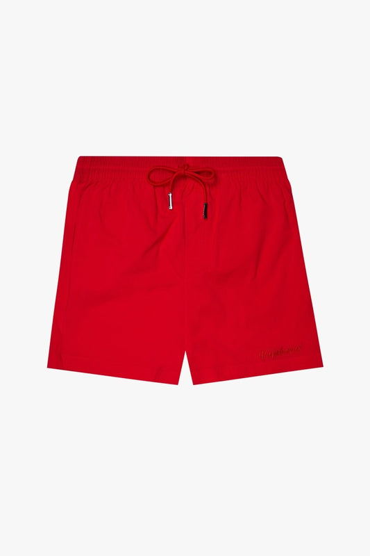 "URBAN" NYLON SHORTS RED