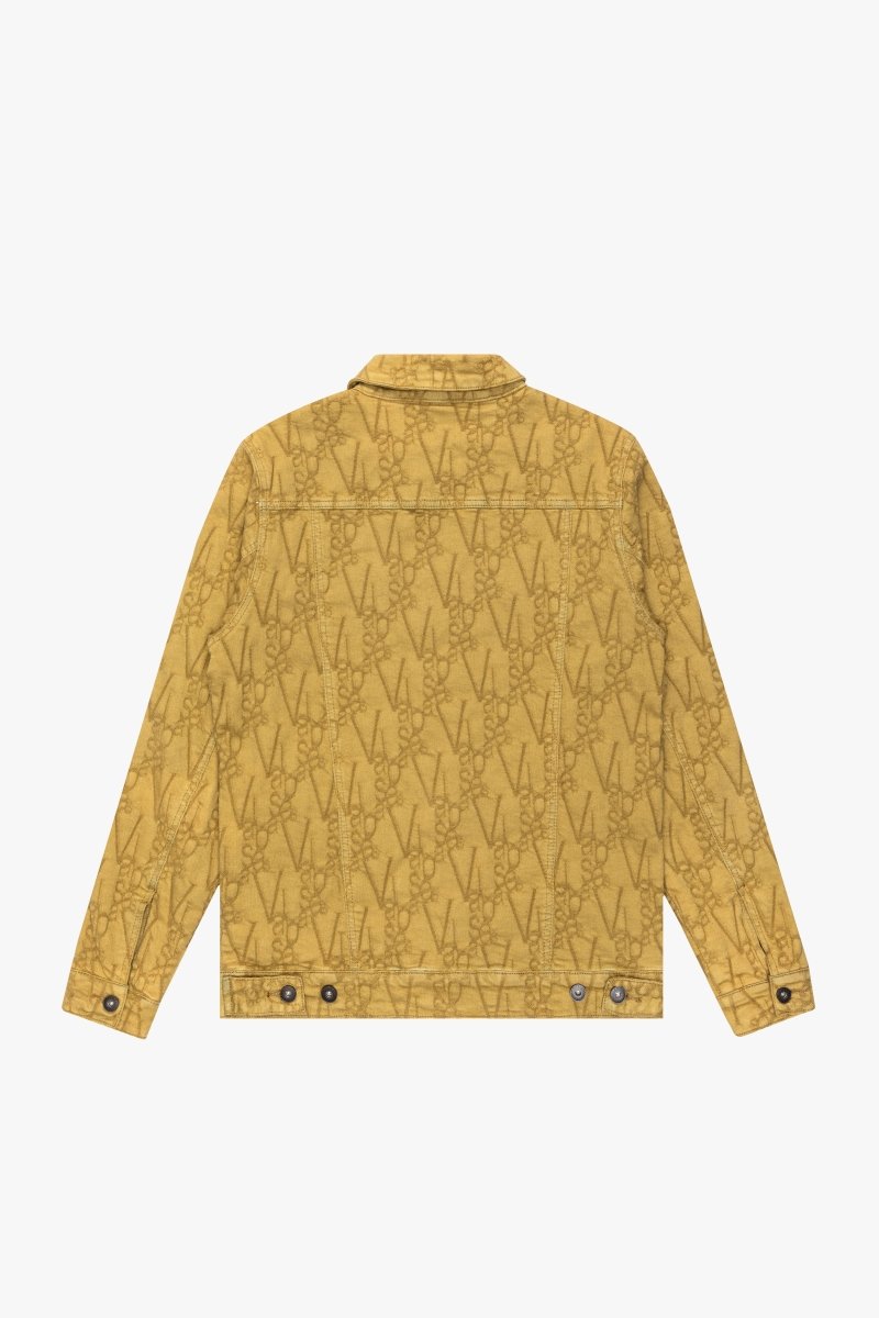 "V-INK" JACKET BLACK KHAKI