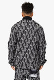 "V-INK" JACKET BLACK WHITE